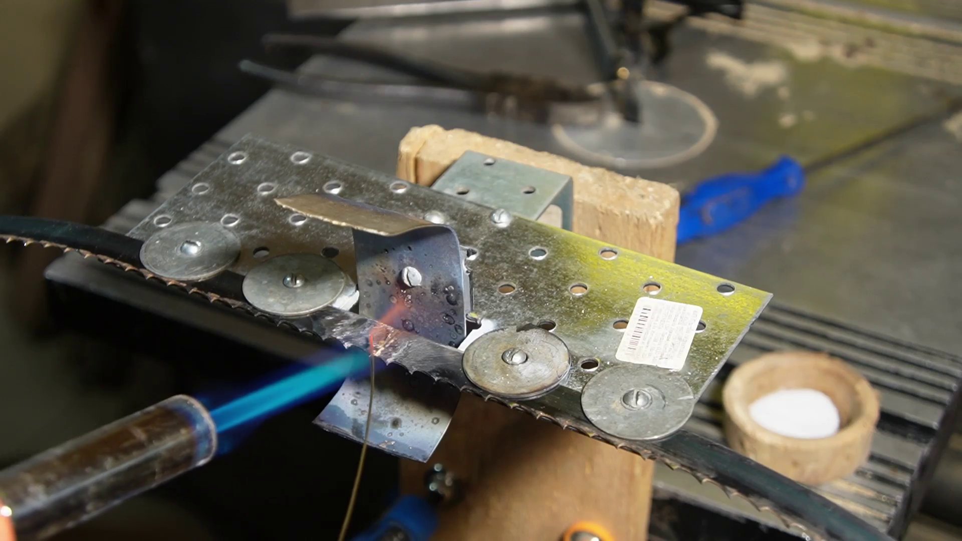 начало пайки