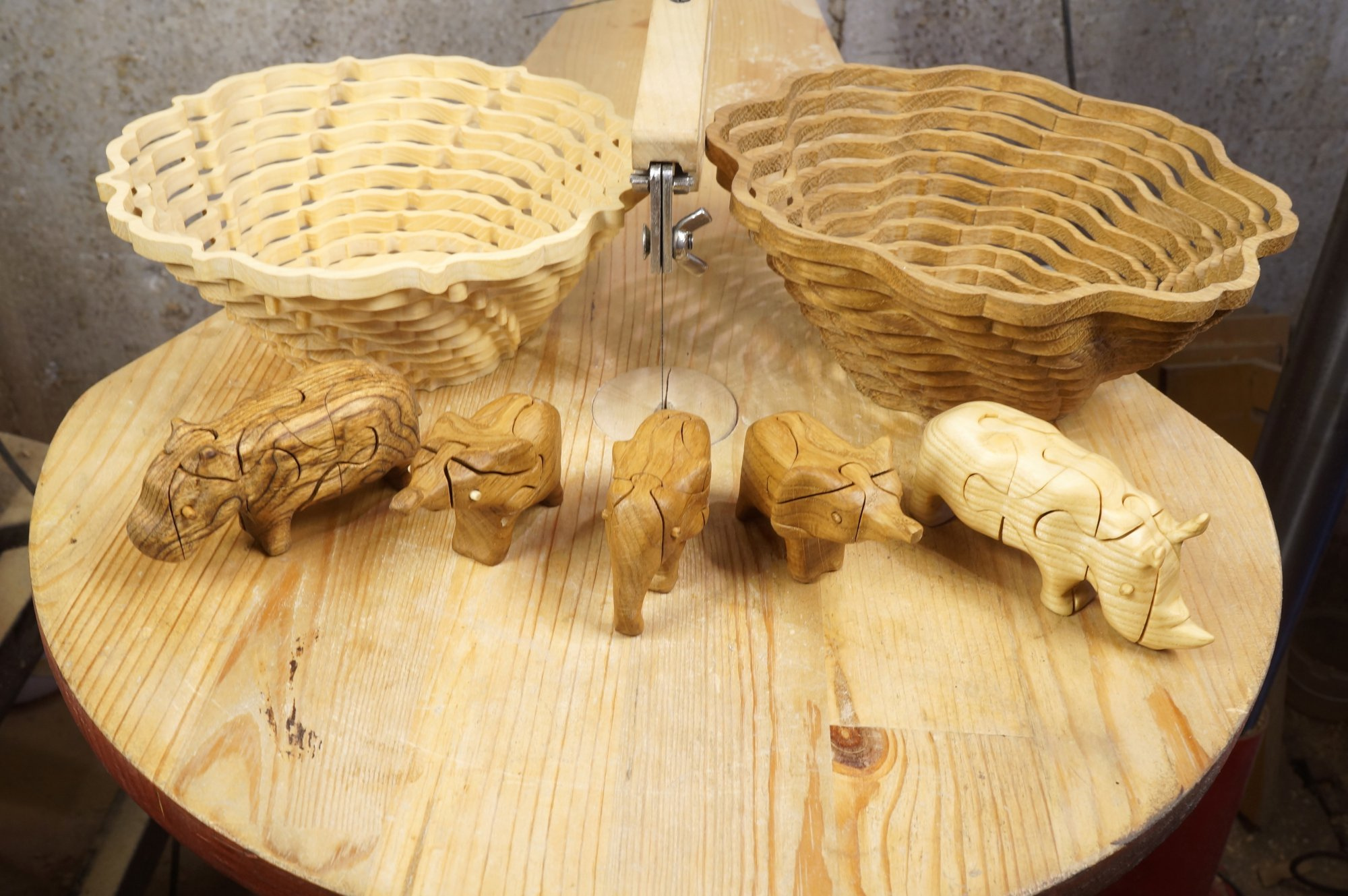 фигурки корзинки